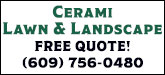 Cerami Lawn and Landscape Sponsorship Banner