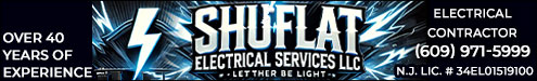 Shuflat Electrical LLC Wide Sponsorship Banner